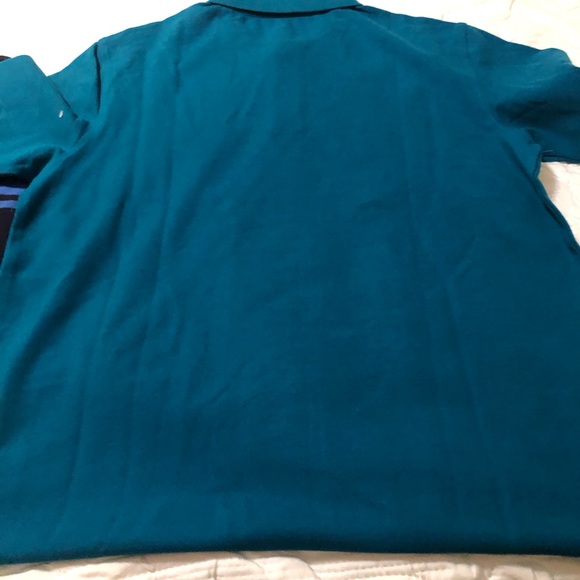 IZOD Polo Shirts in light blue, deep lagoon and peacoat shorts sleeve - Picture 5 of 9